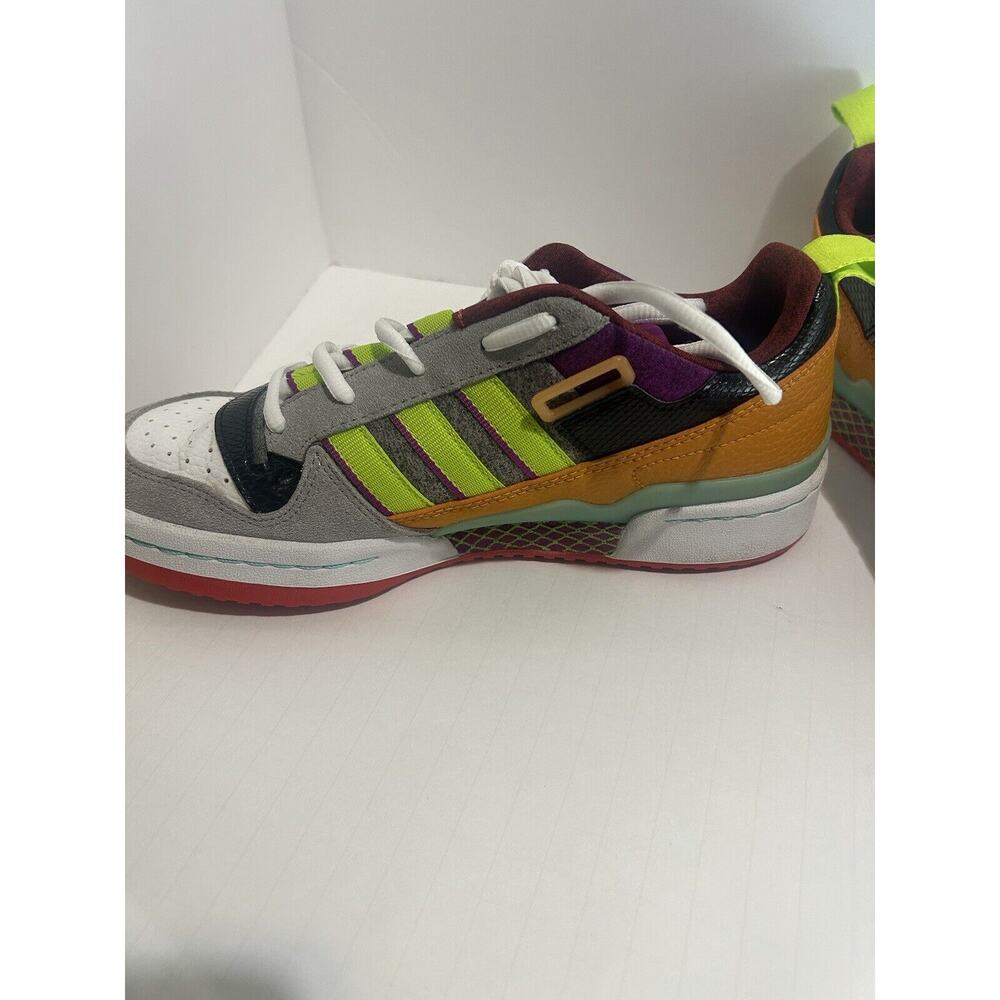 Size 7.5 -women’s adidas Forum Low x S.E.E.D. Multi 2021 Rare - Picture 12 of 16
